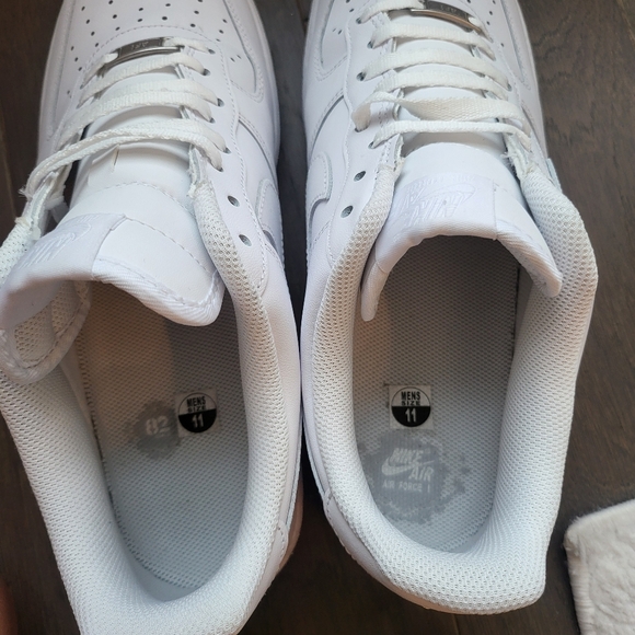 Nike white Air force men sneakers - Picture 4 of 7